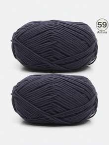 1/2支 5股混色乳白色腈纶纱线，50克/支，柔软多用途，中等粗细的乳白色纱线 - 非常适合手工编织、手工织造、DIY工艺品，可用于DIY钩编包、手提袋、围巾、帽子、毛衣、衣服、拖鞋、鞋子、玩偶、靠垫、钩编毯子、手工钩编项目、DIY小礼物、情人节礼物。