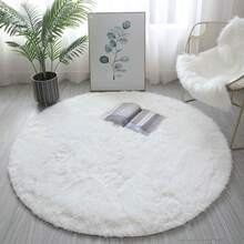 Round Shaggy Rug Fluffy Soft Non Slip Circle Area Rugs For Bedroom Living Room Modern Rug For Nursery Kids Room Non-Shedding - Multicolor - View 24