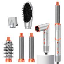 UKLISS High-Speed Foldable Hot Air Brush Set, Includes Curling Iron, Straightening Brush, And 110K RPM Brushless Motor With 200 Million Negative Ions, 4 Temperature Settings Suitable For All Hair Types, Long-Lasting, High-Power Fast Heating, Multifunctional Hairstyling Tool, Portable And Convenient For Travel - EU F Type Plug(220-240V) - View 14