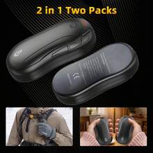 2 Stück 2-in-1 magnetische wiederaufladbare Handwärmer, tragbarer doppelseitiger beheizter Handwärmer, Mini-Handwärmer mit 8-23 Stunden kontinuierlicher Wärme, integrierte 3000mAh Batterien. Ideal für Wintersport, Outdoor-Camping und ein tolles Weihnachtsgeschenk oder Strumpfstopfer. Isolierung, Galentines, Welpe, Karneval, Frühling Sommer Auswahl, Brautjungferngeschenke, Zimmer, Schlafzimmerdekoration, Schlafzimmerdekoration, Strand, Reisen, für Männer, für Frauen, Urlaub, Frauentag, Reiseaccessoires, Hochzeitsgeschenke, Y2k, Schlafzimmer, Autoaccessoires für Frauen, Küchendekoration - Verschiedenfarbig - Übersicht 3