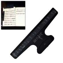 1pc Professional Music Score Clip, High-Grade Music Score Clip, File Folder, Piano Clip, Book File Folder, Musical Note Binder Clip, Piano Music Score Clip, Drum Clip - Heavy-Duty ABS Structure, Ergonomic Handle, Durable & Compact Page Turner, Suitable For Guitar, Drum, Erhu, Violin And Piano - Multicolor - View 1