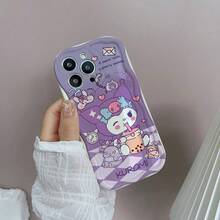 Funda para 17/16/15/14/13/12/11 Sanrio Kuromi Cinnamoroll My Melody de silicona suave - S20312 - Ver 2