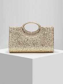 Neue funkelnde Handtasche mit Strass, formelle Clutch-Tasche für Bankette, Hochzeiten, Partys, Galas. Ein hervorragendes Geschenk für Frauen
