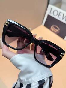 一副时尚方形镜框高端太阳镜，欧美风格，防紫外线 - A - 查看 7