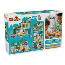 LEGO 乐高得宝小镇3合1现代家庭住宅拼搭玩具套装 - 适合2岁及以上幼儿的益智玩具套装 - 锻炼精细动作技能的学前玩具 - 生日礼物 - 10470 - 10470 - 查看 13