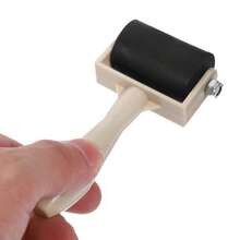 Garneck Rodillo de Grabado para Impresion 5 Piezas Herramienta de Manualidades de Plastico y Goma Rodillo para Pintura y Pegamento Adecuado para Bricolaje y Arte InfantilDurable, Sólido - Multicolor - Ver 5