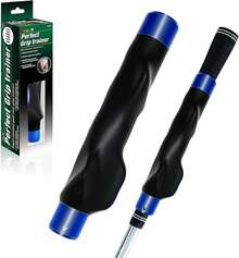 Golf Grip Trainer Right Handed Golf Club Grip Training Aid For Beginners & Pros, Grip Strength Trainer, Golf Swing Trainer Practice Grip Corrector - 彩色 - 查看 1