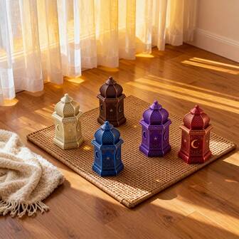 Islamisk Ramadan Kareem Lykta Silikonljusform Muslimsk Lykta Silikonform För Eid Mubarak Ramadan Lampdekor