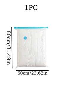 8/1 Peça Saco de Armazenamento a Vácuo, Saco de Armazenamento de Viagem, Saco Organizador de Roupas, Saco a Vácuo Reutilizável Economiza 80% de Espaço, Adequado para Jaquetas, Camisas, Roupa de Cama, Calças, Casa, Dormitório, Armário, Quarto, Banheiro, Acessórios de Viagem, Volta às Aulas