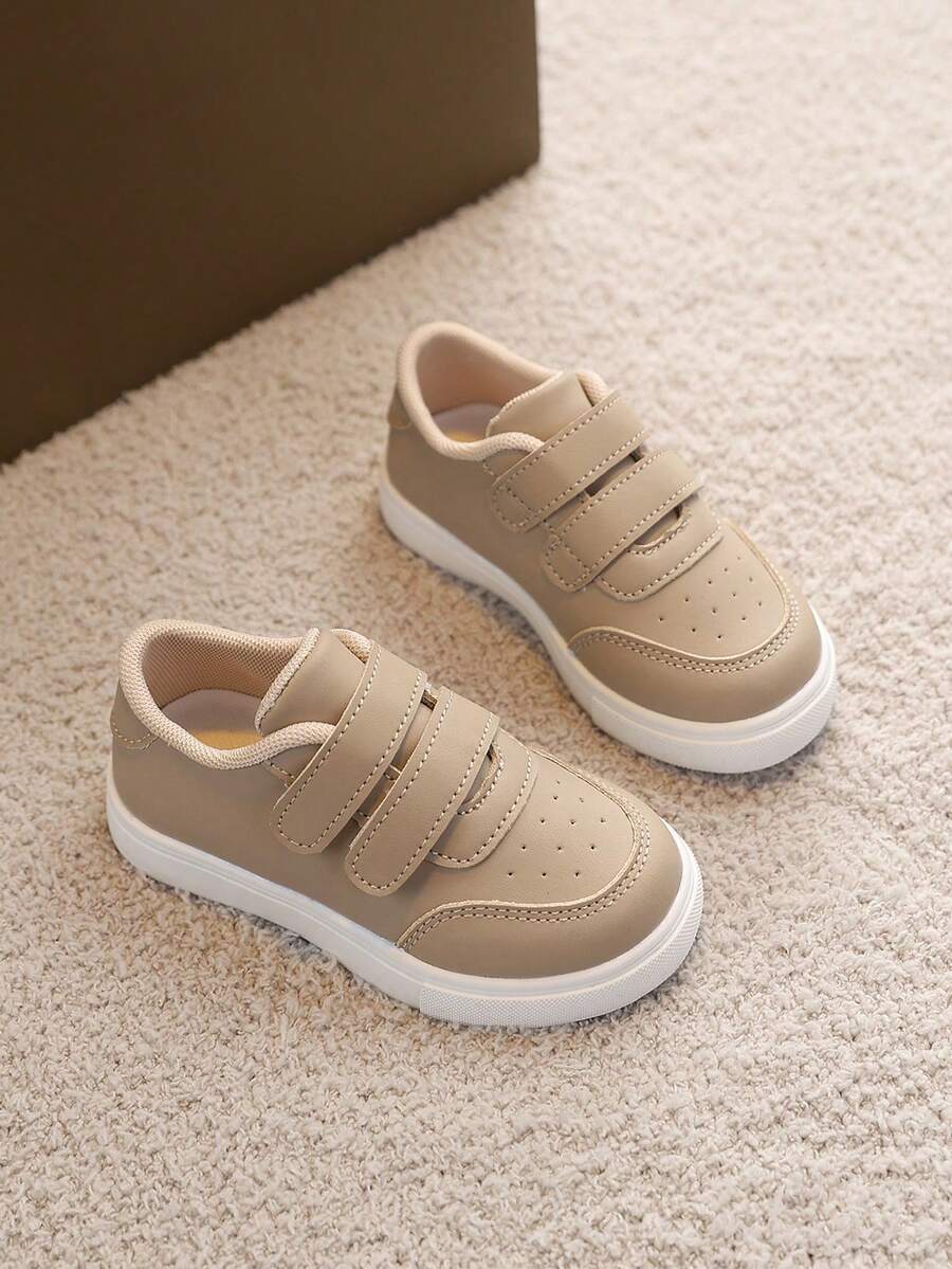 1双儿童春季新款户外时尚百搭休闲运动鞋幼儿鞋 - 卡其色 - 查看 1