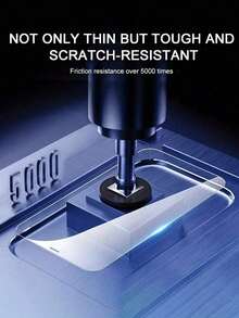 2pcs Ultra Durable Full Screen High Definition Tempered Glass Screen Protector, Compatible With Iphone 17/17Pro/17Air/17Pro Max, 16/16Pro/16Plus/16Pro Max, 15/15Plus/15Pro/15Pro Max, 14/14Plus/14Pro/14Pro Max, 13 Mini/13/13Pro/13Pro Max, 12 Mini/12/12Pro/12Pro Max, 11/11Pro/11Pro Max. Scratch-Resistant, Anti-Fall, Anti-Fingerprint, 9H Hardness, Easy To Install. - Clear - View 3