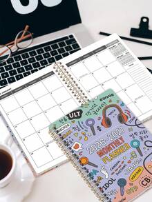 Trees Get Ready For 2026! 2-Year Monthly Planner, January 2026 To December 2027, Monthly Calendar Planner, January 2026, For Task Management, Back To School Supplies, Home Office Essentials. - Multicolor - View 1