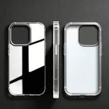 VRNOEI Fashion Makeup Mirror Phone Case, Compatible With 18 Pro Max, 17 Pro Max, 17 Pro, 16 Pro Max, 15 Pro, 17 Air, 14 Plus, 13 Pro, 12, 11, Shockproof Frame Back Cover - Silver - View 10
