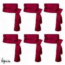 【黛西】1/3/6件套中世纪文艺复兴海盗腰带套装，塔夫绸缎面料，节日服装配饰，适合情人节化装舞会、派对、魔术道具、单身派对、万圣节服装装饰 - 彩色 - 查看 14