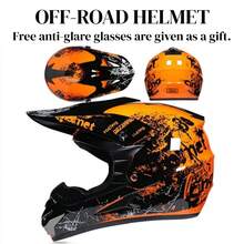 AD 1 件摩托车/越野拉力赛头盔、电动自行车/自行车防护头盔、4 季山地自行车/速降骑行帽、男女通用 - A - 查看 20