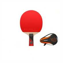 1支乒乓球拍，长/短柄可选，带球拍包