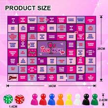 Adult Drinking Board Game, Suitable For Game Nights, Birthdays, Family Entertainment Or Any Occasion For Fun Party Drinking Interaction, 21+ Years Old, 2-8 Players - Multicolor - View 5