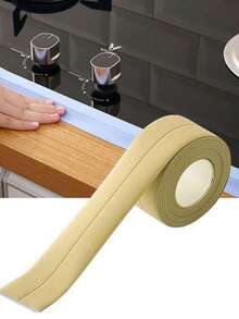 2pcs Waterproof Adhesive Tape For Kitchen & Bathroom, Wall Corner Line Sticker, Mildew-Proof Sink Crack Sealing Strip - Multicolor - View 12