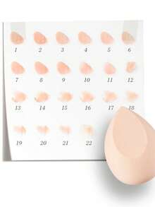 5/1pc Makeup Sponge Blender Set, Multi-Color Makeup Sponges, Foundation Mixing Beauty Sponges, Dry & Wet Use Makeup Sponges, Create Perfect Makeup, Lightweight Base, Flawless Foundation For Liquid, Cream And Powder, Macaron Color Makeup Blender Set, Super Soft Non-Absorbing, Multiple Hollow Designs, Water Drop & Angled Shapes, Create Smooth & Refined Makeup Look, Dry & Wet Use - 彩色 - 查看 3