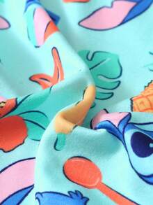 3PCS Disney, Cartoon Graffiti Print Men's Lingerie, Elasticated Waistband Men's Boxer Briefs - Multicolor - View 3