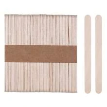 50/100/200Pcs Hair Removal Wax Wood Sticks Professional Disposable Applicators For Salon And Home Use Wax Spatula Applicator