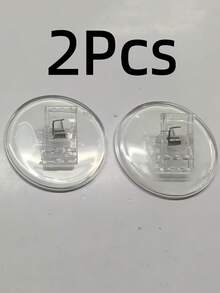 1/2/4pcs Shower Curtain Clips - Adhesive Hooks, Firm Grip, Anti-Slip & Wear-Resistant, Protect Curtain Fabric, Easy To Use, Essential Bathroom Accessory, Durable Curtain Holders - Multicolor - View 15