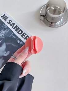 Silicone Phone Case Lip Gloss Shaped Phone Holder, Adhesive Slouchy Phone Stand Accessories