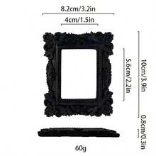 欧式复古INS金色迷你相框道具美甲项链拍照饰品珠宝拍摄背景配件 - 彩色 - 查看 53