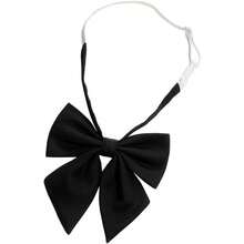 Arco De Graduacin Corbatn De Traje De Marinero Hada Madrina Arco Decoraciones De Corbata De Lazo De Nia Pajaritas De Esmoquin Pajarita Japonesa Cinta Pao Perder Uniforme - negro + 13,00X12,00X1,00CM - Ver 1