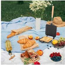 Multifunctional Sandwich Cooking Plate, Healthy Non-Stick Pan For Grilling And Frying, Easy To Unlock Versatile Breakfast, Double-Sided Grill, Slouchy Breakfast Appliance