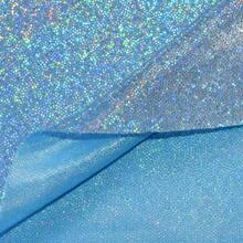 150cm X 100cm Laser Holographic Shiny Metallic Fabric, Suitable For Stage Costumes, Decor, Handmade DIY - Multicolor - View 9