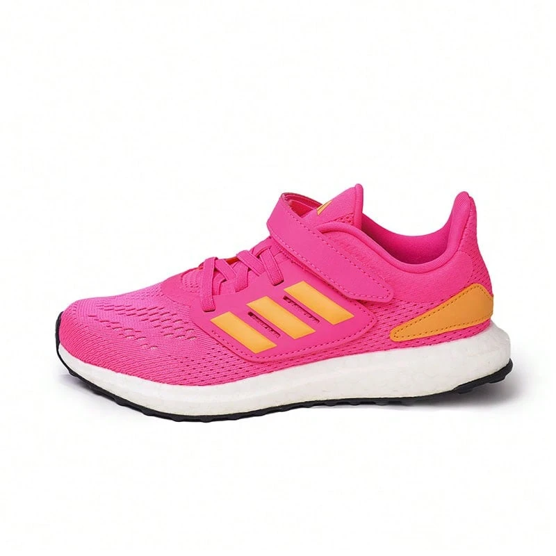 Adidas Children's Breathable Mesh Hook And Loop Casual Sports Running Shoes IF6596 - Hot Pink - View 1