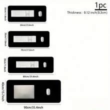 1pc Large Gothic Cross Rose Gaming Mouse Pad/Desk Mat - Black And White Aesthetic Computer Keyboard Surface, Non-Slip Base And Smooth High-Definition Printing, Extra Large Size, Suitable For PC, Office And Computer Gaming Setup - Compatible With Laser/Optical Mouse - Multicolor - View 7