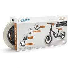 Chillafish Charlie Bicicleta de Equilibrio de 10 Pulgadas con neumáticos de Espuma EVA Asiento Ajustable y Manillar Completo con asa de Transporte incorporada Edades de 1 5 a 4 años - Azul - Ver 4