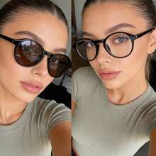 cabecade 2 In 1 Magnetic Outdoor Reading Glasses For Women And Men, With Tinted Lenses Maintain Clear And Enlarged Vision Computer Glasses, Easy To Switch Lenses Magnification From +1.0 To +4.0 - Multicolor - View 4