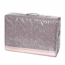 Casaisla Home Collection Juego de Edredón Reversible 4 Piezas con Sábana de Cajón y Fundas de Almohada (Matrimonial y King Size) Seleccione Tamaño y Diseño - Caqui - Ver 5