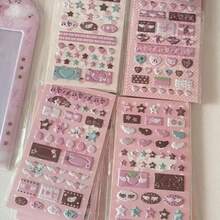 Happy Imagination Series Sticker Set, Exquisite INS Style Small Animal, Food, Beverage, Dessert Themed Stickers, Die-Cut Easy To Tear, Scrapbooking Supplies, Decorative For Notebooks, Frames, Phone Cases, Cups, Trash Cans, Magazines, Stationery Boxes, DIY Personalized Collage, Back To School, Study Supplies - Multicolor - View 8