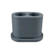 1 hộp đựng bàn chải đánh răng kèm hộp chứa đồ, dụng cụ sắp xếp bàn làm việc - Nhiều màu - Xem 6