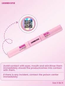 DIY False Eyelashes Set, 560pcs Individual Lashes, 40D/50D/60D/80DD Curl, 9-16mm, Natural Soft & Fluffy, Brush Included, Suitable For Beginners At Home Or Salon Use - Pink - View 9