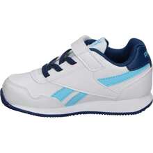 REEBOK | Reebok Royal Classic Jogger 3.0 Sneakers da bambino – Sneakers bianche e blu – Chiusura con  e lacci – Punta rinforzata – Massimo supporto – Comode – Modello 100209451 - Bianco - Visualizzare 4