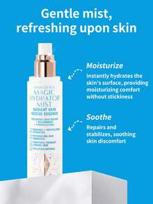 Charlotte Tilbury Charlotte's Magic 保濕噴霧 75ml 1瓶，含玻尿酸網狀科技與昆布萃取，菸鹼醯胺亮采清爽細霧，適用於護膚準備與妝容喚醒，適合所有膚質，旅行尺寸臉部精華噴霧 - 魔法保濕噴霧75ml - 查看 3