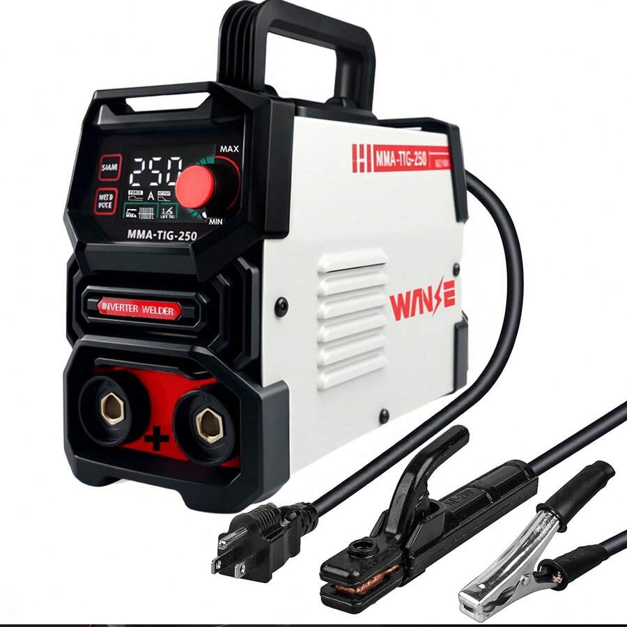 Soldador TIG MMA portátil Inversor TIG Inversor Blanco - Tipo de Enchufe B USA (110-127V) - Ver 1