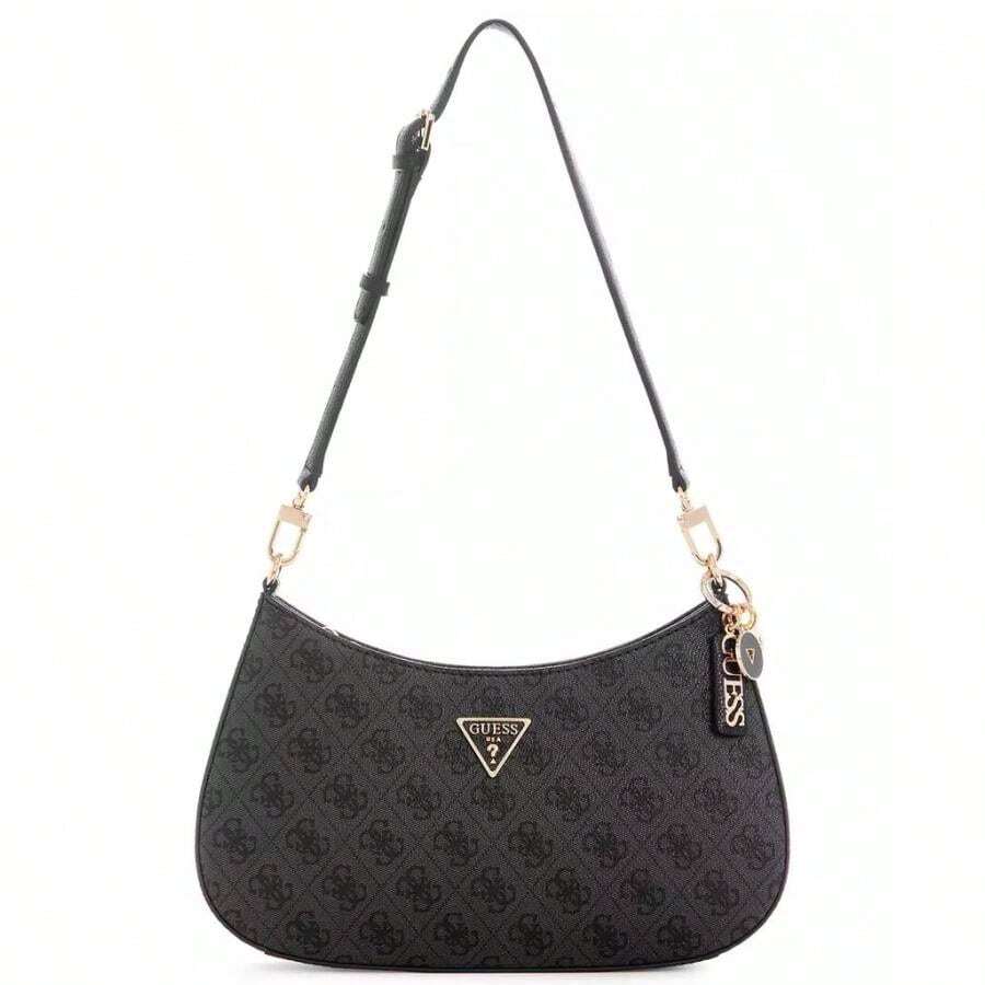 Guess Noelle II Small Top Zip Shoulder Bag |  | Women Shoulder Bags - 煤炭標誌 - 查看 1