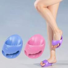 1 Pair EVA Yoga Shoes, Rocking Shoes, Non-Slip Design, Wear-Resistant & Comfortable, Fashionable & Lightweight, Half-Toe Slippers