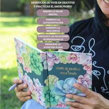 Diario de Gratitud, libreta de amor propio, cuaderno manifestacion, agradecimiento, diario personal (Mariposas) - Suculentas - Ver 6