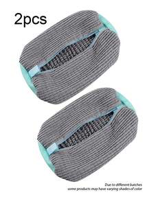(2Pcs White, Yellow, Blue, Grey) Shoe Cleaning Bags, Shoe Washing Machine Bags, Reusable Washing Machine Bags For All Shoe Types And Sizes, Deep Cleaning Shoe Bags - Multicolor - View 17