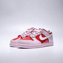 Toddler NIKE DUNK LOW BP Casual Low-Top Sneakers IQ0220-663 - Pink - View 5