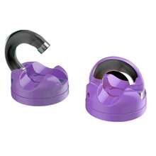 Magnetic Desktop Cable Organizer With Adjustable Clips, Convenient For Cable Management And Keeping Tidy - Lilac Purple - View 2