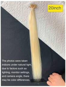 12-22 Inch Nano Ring Real Human Hair Extensions, Smooth Straight Remy Human Hair, Nano Tip Hair Extensions, For Women - S613 - View 3