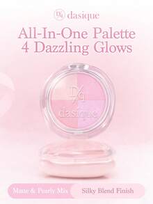 Dasique 4-Color Dazzling Eyeshadow Palette Make Up Long-Lasting High Pigment Graduation Birthday,Easy To Use Smooth Blendable, Vegan Formula Cruelty-Free, Christmas Gifts For Women, Fancy Fashion Women Brand Makeup Back To School - #02 Angel Crush - 查看 1